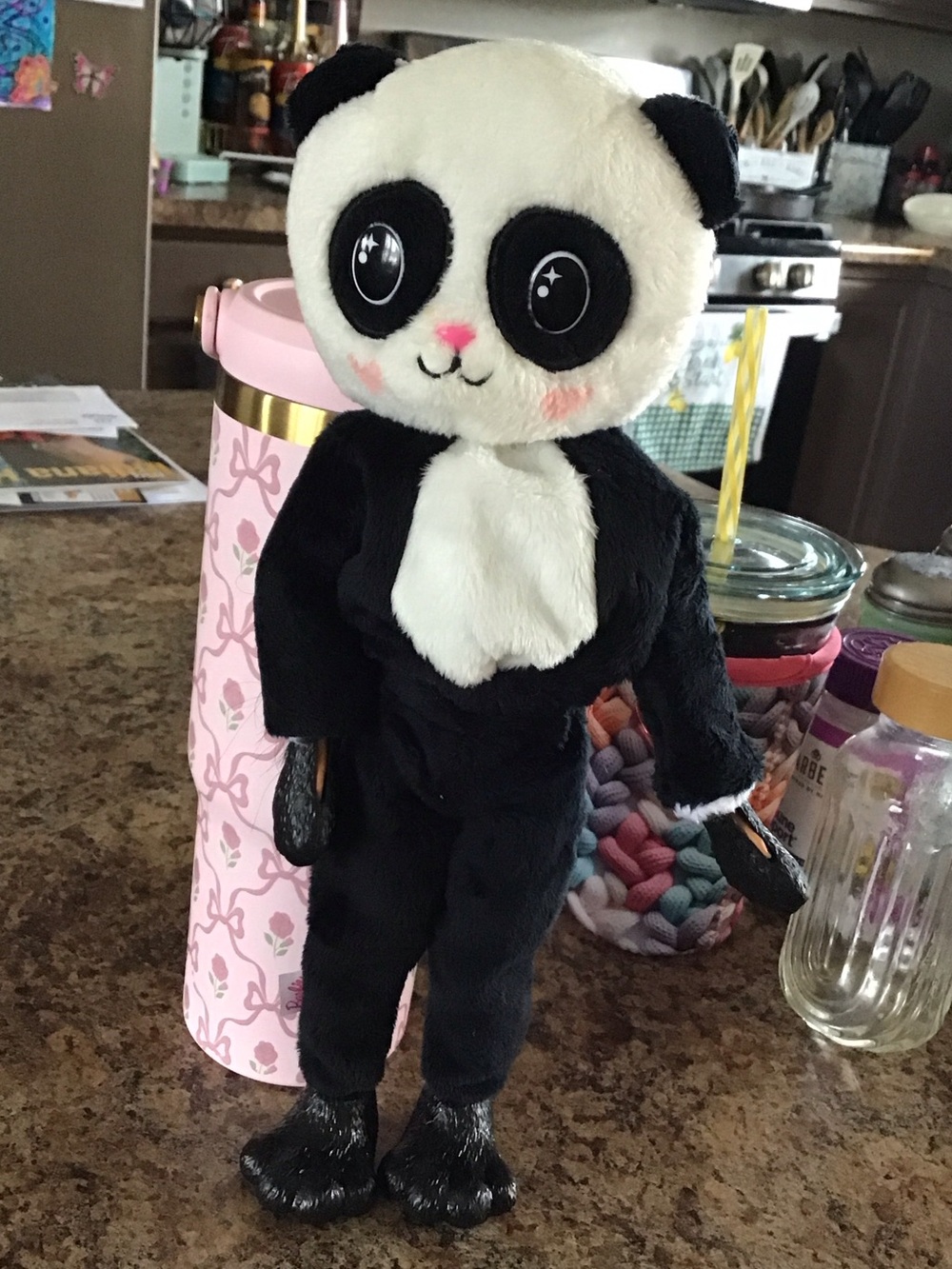 Barbie Panda Series 1 CUTIE REVEAL doll